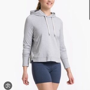 Vuori Halo Green Lightweight Pullover Hoodie